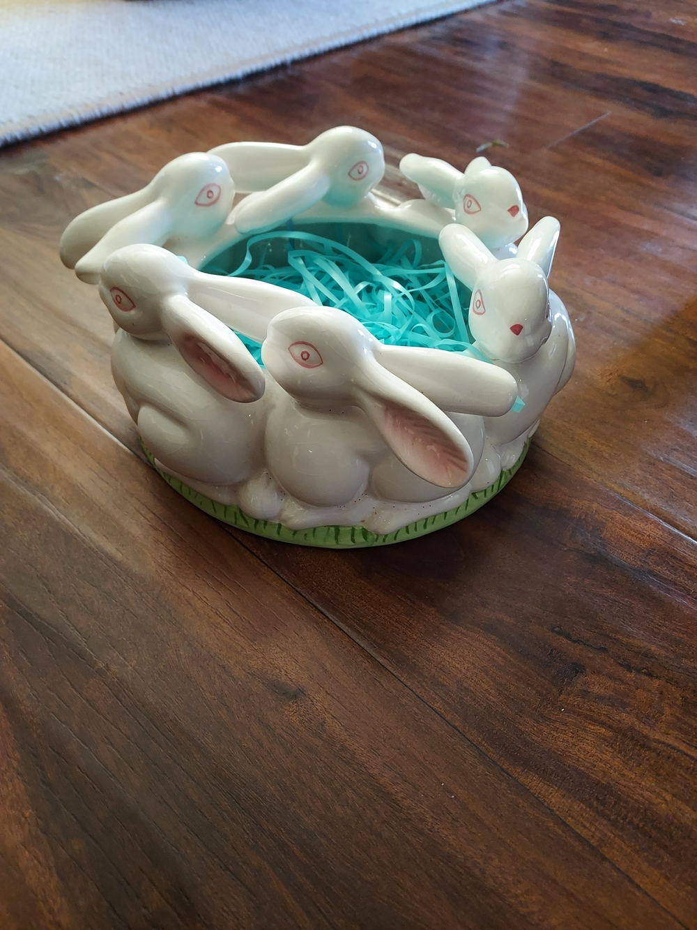 Easter Baskets and Ceramic Decor